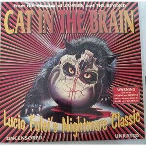 Lucio Fulci's Cat In The Brain 1990 Original Unrated Version Laser Disc Rare